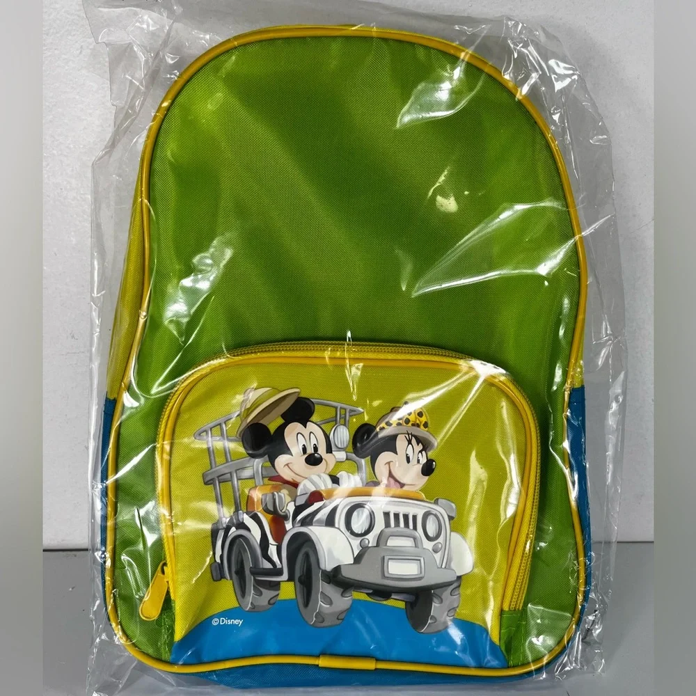 Disney Mickey Minnie Mouse‎ Kids Toddler Backpack School Safari 12